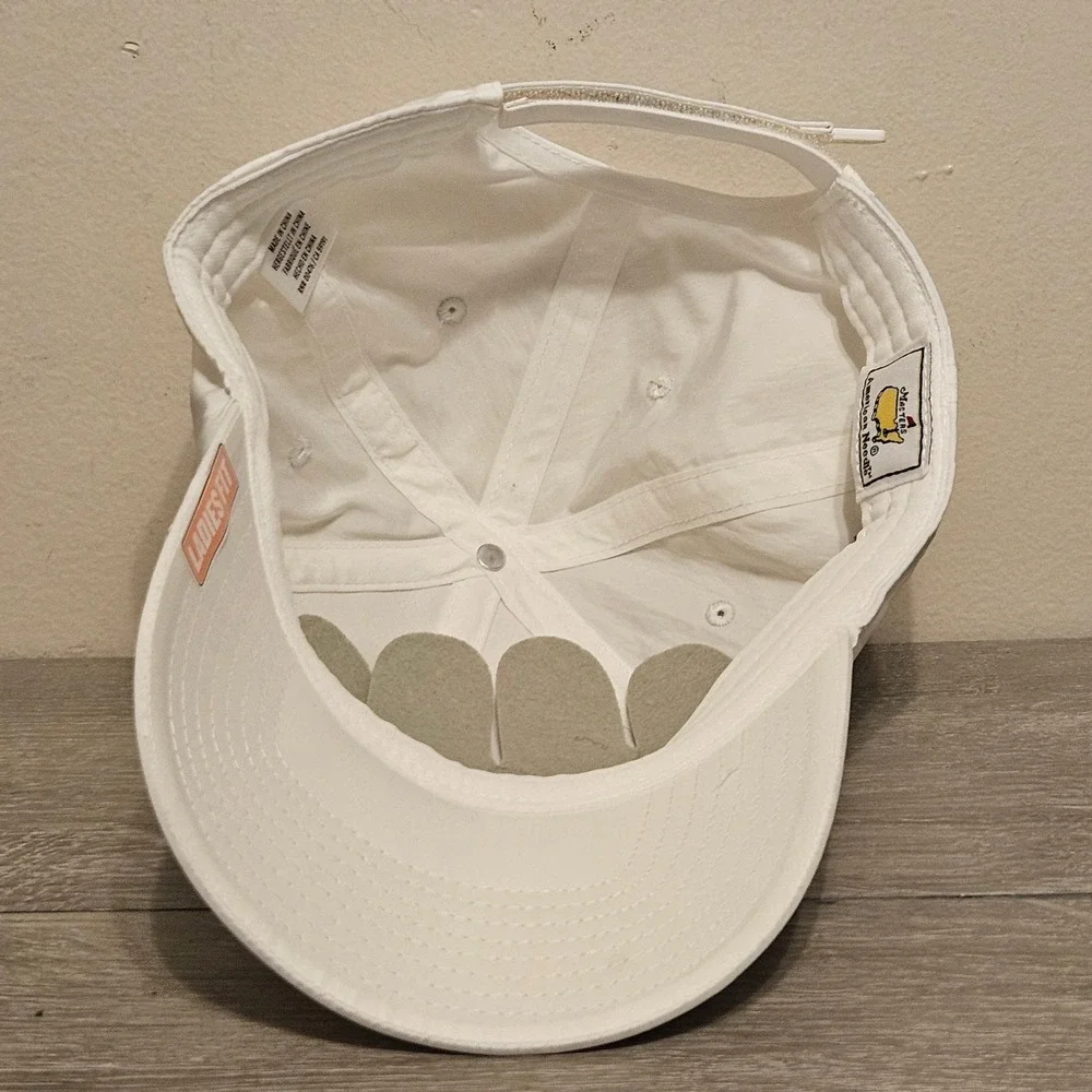 Masters 2024 Golf Hat Ladies Fit White Adjustable Performance Cap AUGL2705WHT